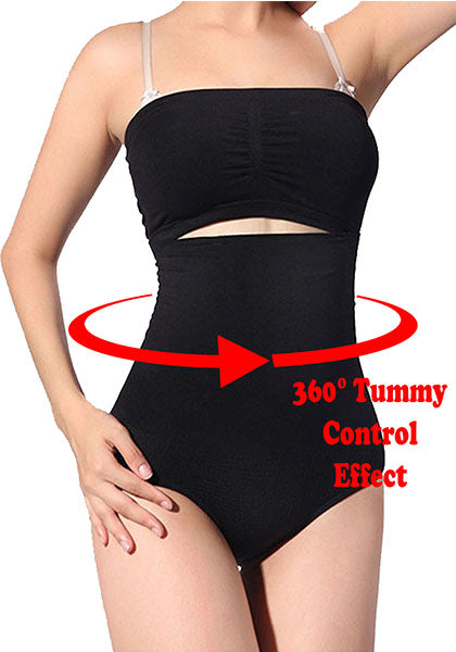 Women's MID-Waist Seamless Tummy Control Thong Shapewear Panties