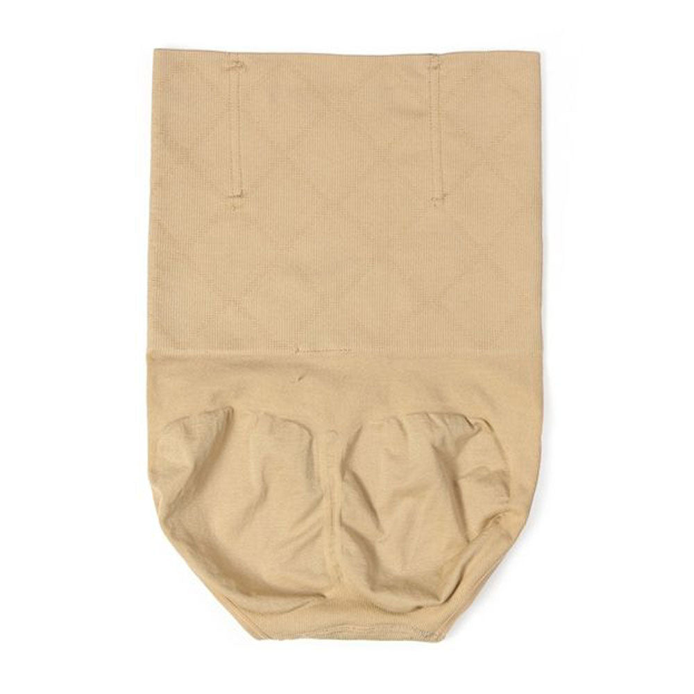 Cotton high-waisted shaping control knickers - tummy control underwear