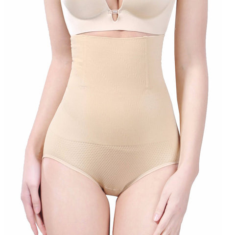 Thong Shapewear for Women High Waist Tummy Control Thong Girdle Panty Seamless  Thong Underwear Beife Plus Size L-4XL 
